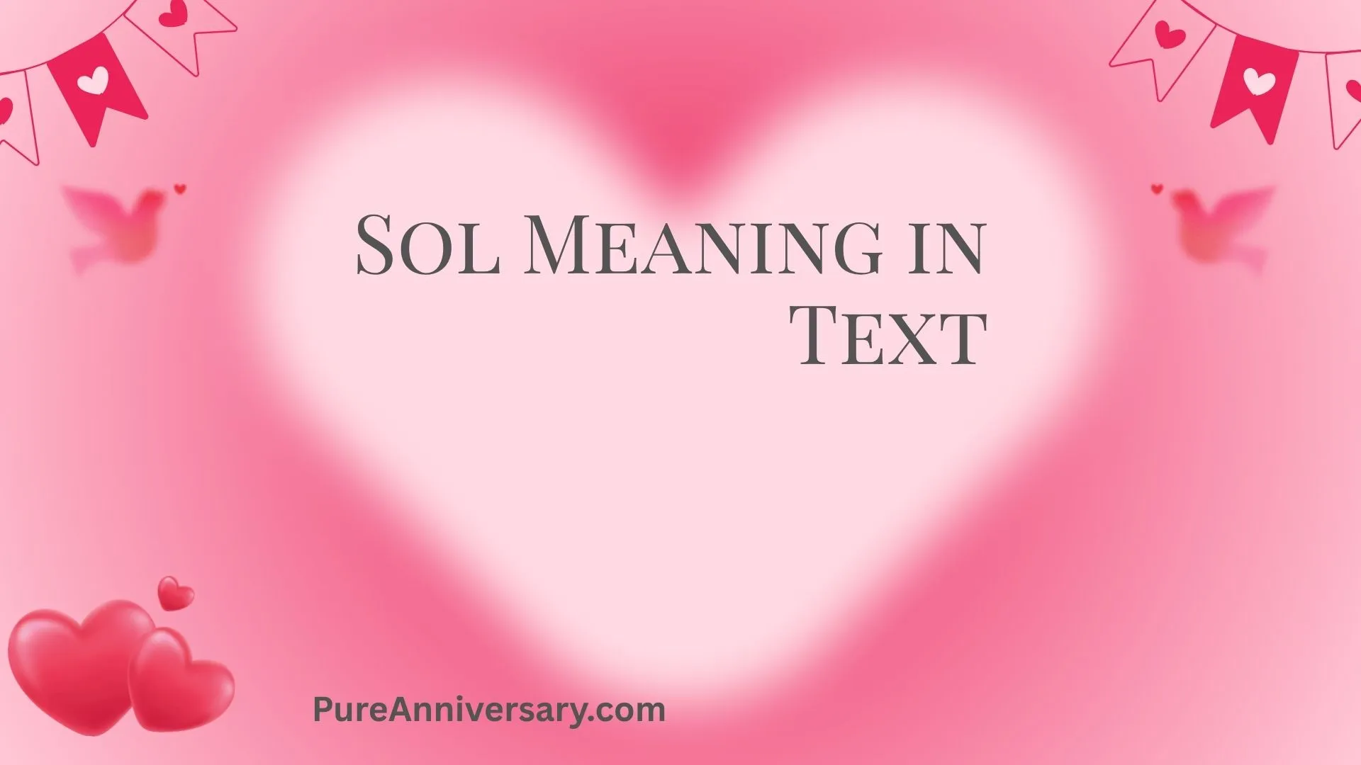 Sol Meaning in Text